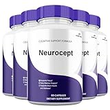 (5 Pack) Neurocept Capsules, Maximum Potency Brain and Neuro Supplement, Official Neurocept Pills for Men and Women Cognitive Pastillas