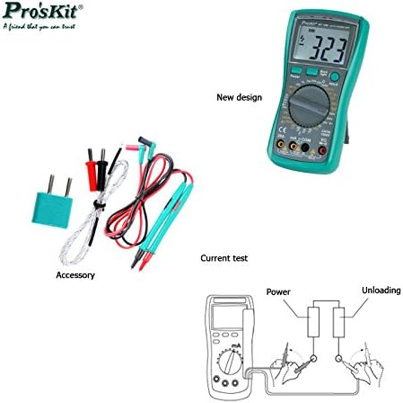 MT-1280-C 3 1/2 Digital Multimeter DC AC Voltage Current Capacity Resistance Tester Beep Ammeter Multitester Temperature