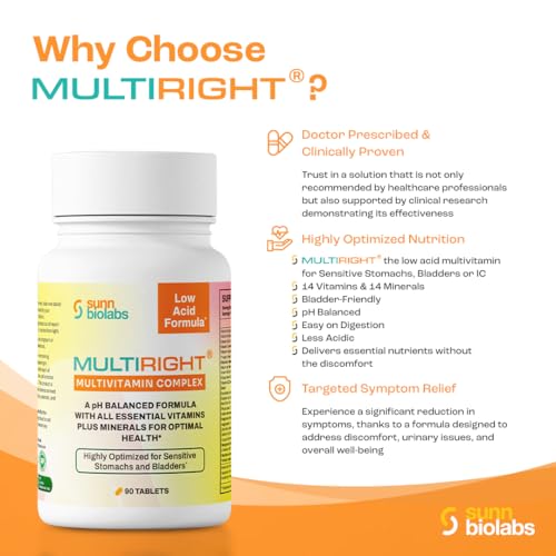 SUNN BIOLABS MULTIRIGHT Low Acid Multivitamin