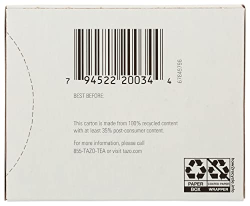 Tazo Herbal Tea Tea Bags For A Citrus Beverage Wild Sweet Orange Caffeine-Free 20 Tea Bags #TOP7