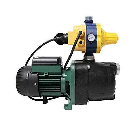 YXF,High power pump Water pump, booster pump household pump automatic/non-automatic floor pressure pump high lift self-priming pump WoW (Size : 550W(automatic))