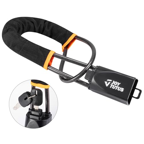 JOYTUTUS Steering Wheel Lock, Car Seat Belt Lock with 3 Keys,Double Car Anti Theft Device,Fits Most Vehicles, Trucks, SUVs, and Vans (Car Anti Theft Device) - image 8