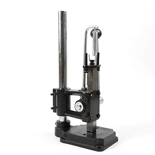 DNYSYSJ Leather Embossing Stamping Machine-Leather Imprinting Machine for Hole Punching-Hole Punching Bronzing Tool Stitch + Drill Chuck-DIY Leather Imprinting Machine Embossing Stamp Press Machine