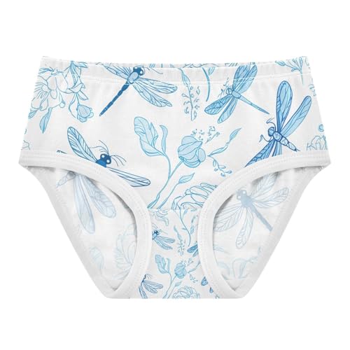 Flowers Dragonfly Toddler Girls's Underwear 2T 202c1384