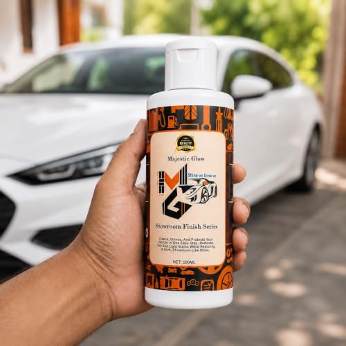 Image of Showroom Finish Series Car & Bike Polish 600ml | High Gloss Shine & Paint Protection | Water & Dust Repellent Formula | Easy Spray, Wipe & Buff | Suitable for Cars, Bikes & Scooters