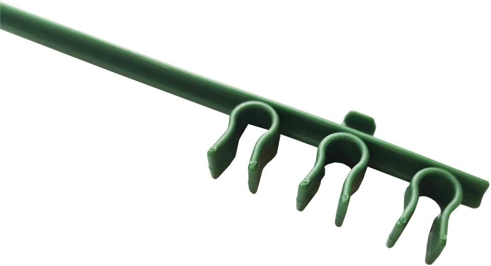 24PCS Garden Stake Arms Stakes 5/16in（8mm） Diameter for Plastic Coated Steel Garden Plant Stakes Sturdy Gardening Yard Stick : Patio, Lawn & Garden