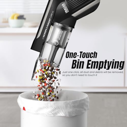 Image of INALSA DustMaster 3-in-1 Vacuum Cleaner with Mopping|800W Powerful Motor|16 kPa Strong Suction|250ml Water Tank|HEPA + SS Filtration | 800ml Dust Tank | Stick & Handheld Mode | Lightweight Design