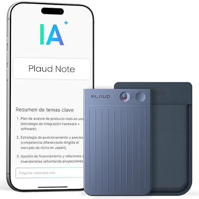 Plaud Note Grabadora de Voz IA con Funda Azul Transcribe Resume Transcripción IA, Soporta 112 Idiomas Control de Reunión con App Genial para Lección Llamada Entrevista Charlas Clases Teams | Ya disponible en tu tienda friki favorita! En mundofriki.es! Plaud Note Grabadora de Voz IA con Funda Azul Transcribe Resume Transcripción IA, Soporta 112 Idiomas Control de Reunión con App Genial para Lección Llamada Entrevista Charlas Clases Teams | Ya disponible en tu tienda friki favorita! En mundofriki.es!