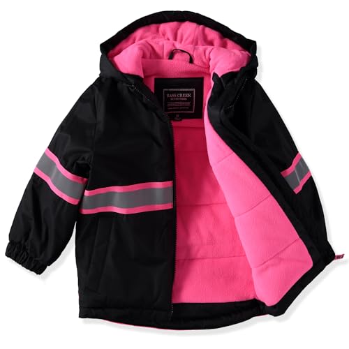 Bass Creek Outfitters Boys and Girls 2T-16 High Visibility 2-Piece Snowsuit Jacket and Snow Bib3