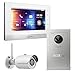 Produktbild Goliath Hybrid | 2-Draht | Full-HD Video Türsprechanlage | App | 1-Fam | 1 x Full-Touchscreen 7" | Aluminium Unterputz Türstation | + Blanko Modul | 180° Ultra-Weitwinkel | AV-2DS-509
