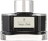  Graf von Faber-Castell – Bote de tinta carbono, color negro, color negro carbón Tintero