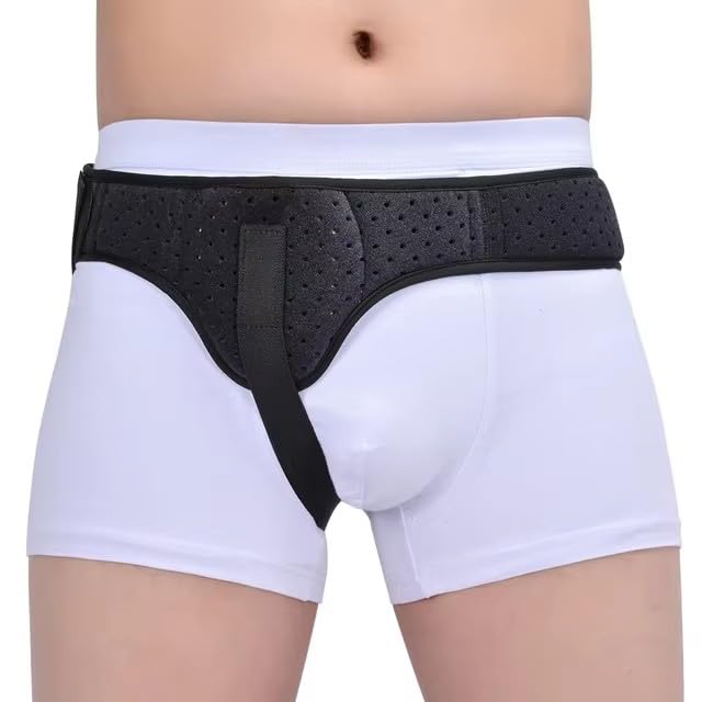 Faja para hernia con soporte lateral ajustable talla M miniatura 1