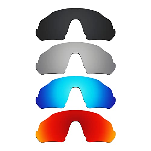 Image of Alphax Polarized Replacement Lenses for Oakley Flight Jacket OO9401 - Options