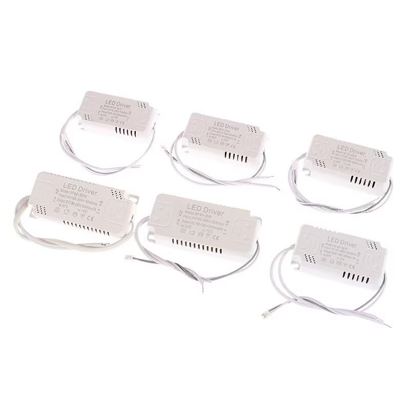 1 x Driver a LED, 300 mA su scheda, 60–80 W, alimentatore a LED, illuminazione per luce LED del conducente