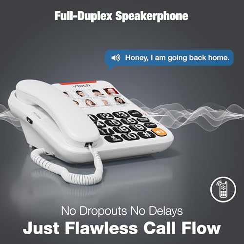VTech SN1117 Corded Senior Phone for Elderly - image 5