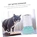 Toddmomy Automatic Dog Water Dispenser Pet Water Fountain for Cats and Dogs Stylish Design for Home Use Easy to and Maintain Safe Material