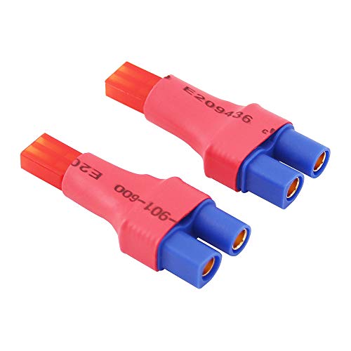3pcs EC3 Conector Hembra a JST Adaptador inalámbrico miniatura 3