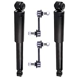 SCITOO - (4pcs) Rear shock absorber Stabilizer Bar Link fit for 2007-2009 for Hyundai for Santa Fe 2007-2012 for Hyundai Veracruz 2011-2013 for Kia Sorento