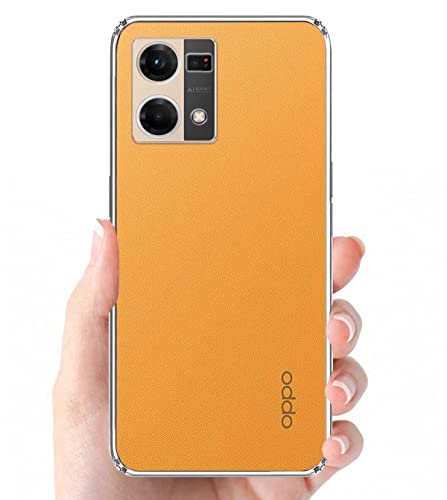 Image of Transparent Soft Silicone TPU Flexible Back Cover Compatible with Oppo F21 Pro + Screen Guard