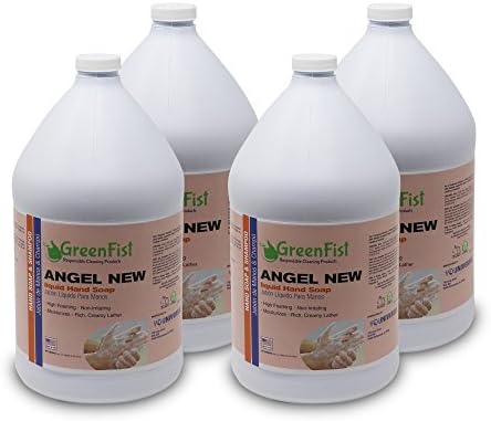 GreenFist Hand Wash [ Liquid ] Soap Refill High Foaming Angel New 4 Gallons (4x1)