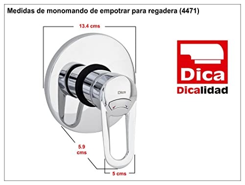 Consejos y comparativas para Comprar Monomando para regadera dica 4474 los más recomendados. 22 Imagen adicional