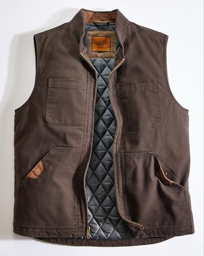 Image of Venado Concealed Carry Vest for Men - Heavy Duty Canvas - Conceal Carry Pockets
