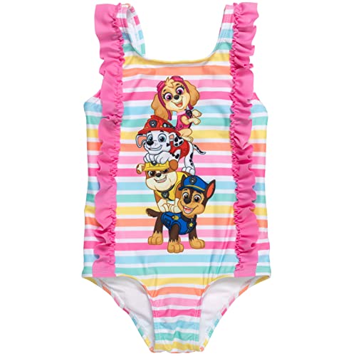 Paw Patrol Marshall Chase Skye Girls One Piece Bathing Suit Toddler to Little Kid
