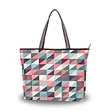 Leicht und große Kapazität: Perfekte Kombination aus klassisch und praktisch, kann als Reisetasche, Umhängetasche, Umhängetasche, Handtasche, Einkaufstasche, Bürotasche, Reise-Zehentasche, Strandtasche, Übernachtungstasche usw. verwendet werden