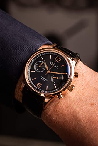 Montre chronographe pour homme Chestor le cadeau idéal avec bracelet cuir - 2