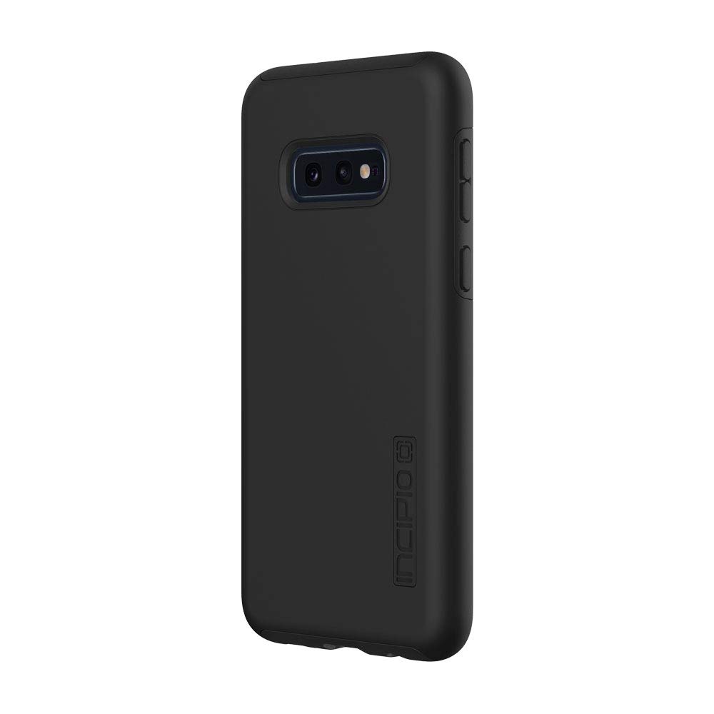 Incipio DualPro Dual-Layer Case for Samsung Galaxy S10e with Hybrid Shock-Absorbing Drop-Protection - Black/Black