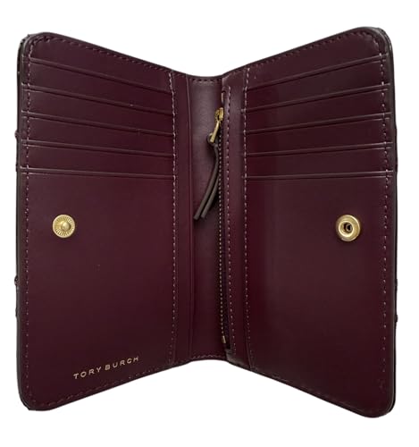 Tory Burch Women's Willa Medium Wallet (Fig Jam)3