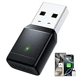 Wireless CarPlay Adapter Support Apple CarPlay & Android Auto 2026, 2-in-1 USB A & USB C Mini Bluetooth Dongle Convert Wired to Wireless Compatible with iPhone & Android Fast Stable Connection