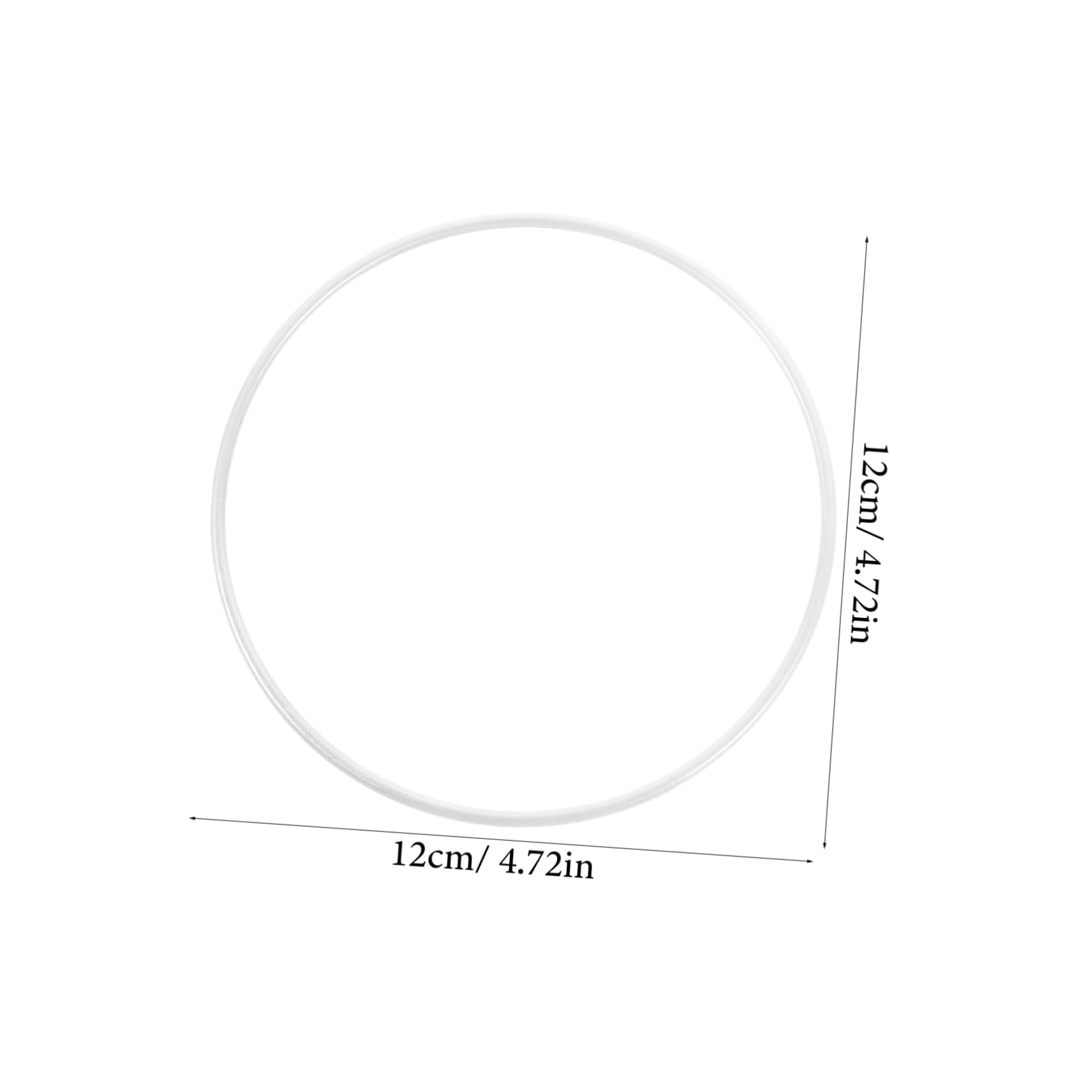 DOITOOL 10Pcs Dream Catcher Iron Rings Wreath Hoops for DIY Crafts Floral Wall Hanging Frame for Home Decor and Party Decorations