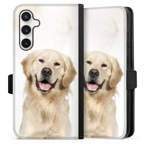 Etui Samsung S23 FE Golden Retriever idéal pour les sorties et balades nature