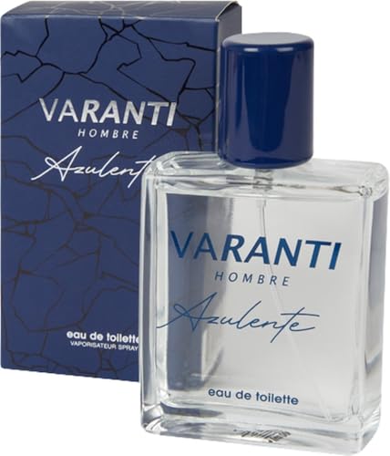 Eau de toilette Varanti Hombre Azulente - Profumo - 100 ml - Fresco - Uomo - Regalo - Idea regalo