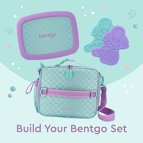 Bentgo BGPTBAG-MMD Kids Lunch Bag - Durable, Double-Insulated Lunch Bag For Kids 3+; Holds Lunch Box, Water Bottle, & Snacks; Easy-Clean Water-Resistant Fabric & Multiple Zippered Pockets thumb #4