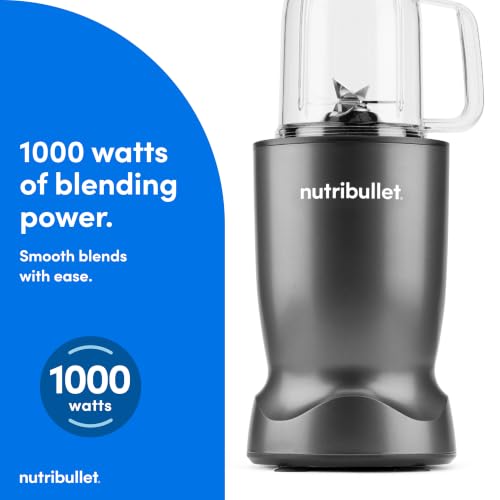 nutribullet® Turbo Tumbler Edition, Personal Blender, Gunmetal, NB30400 - image 4