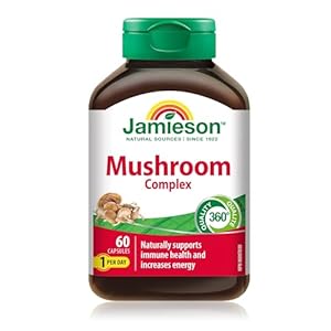 Mushroom Complex – Non-GMO, Gluten-Free, 60 Count (Pack of 1)