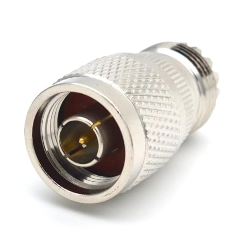 Adaptateur UHF femelle vers type N mâle SO239 réduit la perte de signal coaxial - 2