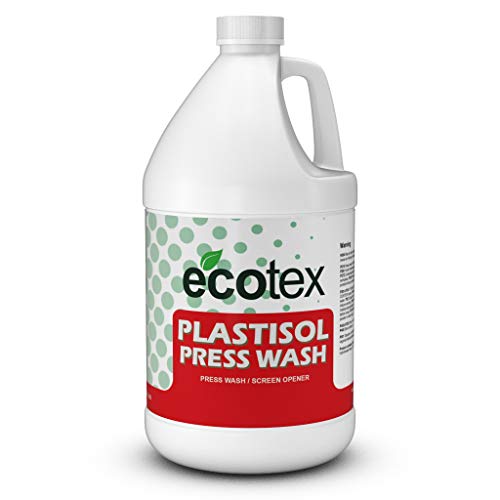 Ecotex PLASTISOL Press WASH - On Press Screen Opener/Ink Degradent for Screen Printing