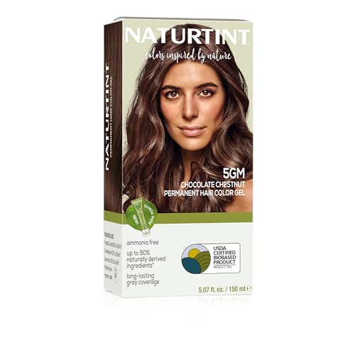 Image of Naturtint 5GM Chocolate Chestnut Permanent Hair Color (Pack of 1), Ammonia Free, Vegan, Cruelty Free, up to 100% Gray Coverage, Long Lasting Results (Packaging may vary)