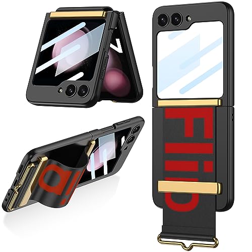 Coque Samsung Flip 5 antichoc en cuir avec protection de caméra