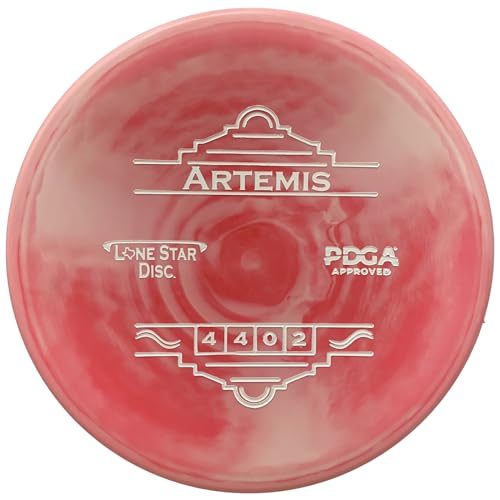 Lone Star Disc Delta 1 Artemis | Slightly Overstable Disc Golf Approach Disc | 170g+ | Stiff, Grippy Base Plastic | Ideal Throwing Putter | Colors May Vary