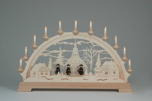 Chanteurs de M. Carol d'église pour illuminer votre table de Noël