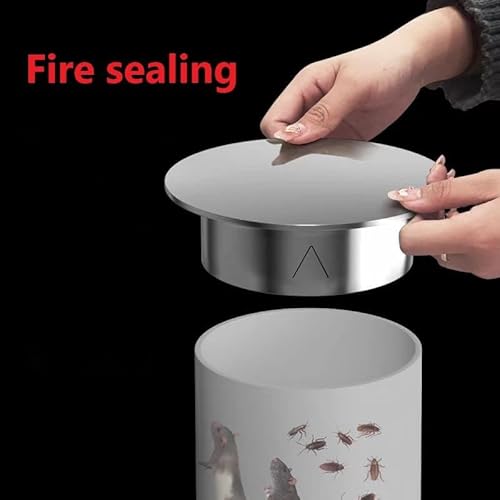 Beekeg kaminlochdeckel,schornsteinabdeckung,Rohrabdeckkappe,Rauchrohr/Ofenrohr Verschluss für allegängigen Ofenrohre,Ofenlochdeckel für Rohre,Feuerfester Edelstahl ofenrohr abdeckung Ø150mm Rohrkapsel