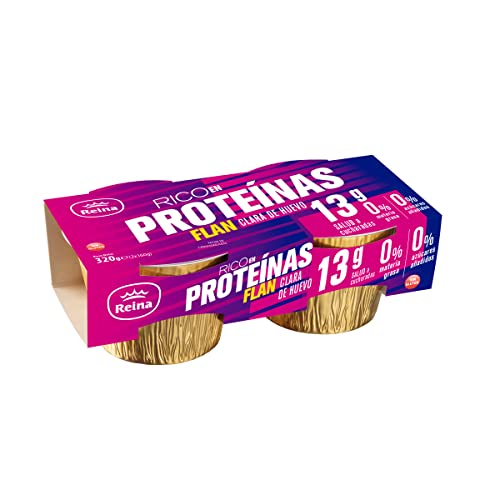 Reina Flan Rico en Proteinas, 2 x 160g