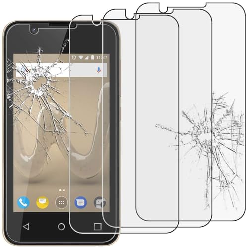 ebestStar - Pack x3 Verre trempé compatible avec Wiko Sunny 2 Film Protection Ecran Vitre protecteur anti casse, anti-rayure, pose sans bulles [Appareil: 126.6 x 66.3 x...
