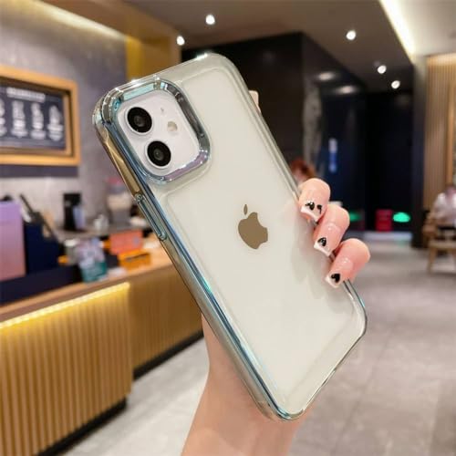 Coque iPhone XS antichoc transparente acrylique rigide couverture vert de protection