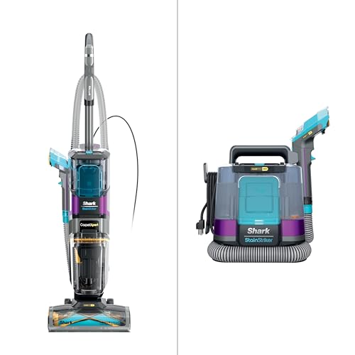 Image of Shark Deep Clean Ultra Formula with Stain Guardian for Shark Upright and Portable Carpet Cleaners, Formulated for Carpets, Upholstery & Area Rugs, Tackles Tough Pet Messes and Odors, 48oz, EXCMU48