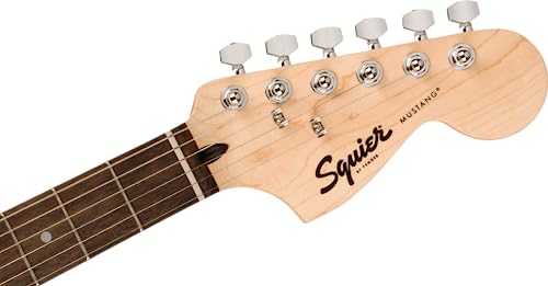 Image of Squire Sonic Mustang Electric Guitar, California Blue, Laurel Fingerboard